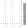 Cerca de Malla con 20 Postes U Plata 1.4x10 m Acero by , fence posts - Ref: Foro24-3336290, Price: 122,95 €, Discount: %