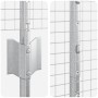 Juego de Cerca de Jardín Juego de 2 Acero Galvanizado 25 m de largo by , fence posts - Ref: Foro24-3336362, Price: 103,20 €, ...