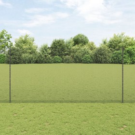 Cerca de Alambre Soldado con 22 Postes en U Gris 1.6x25 m de Acero von , Zaunpfosten - Ref: Foro24-3336613, Preis: 152,74 €, ...