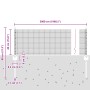 Cerca de Alambre Soldado con 22 Poste U Gris 0.4x50 m Acero by , fence posts - Ref: Foro24-3336616, Price: 100,21 €, Discount: %