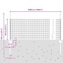 Cerca de Alambre Soldado con 22 Postes U Gris 0.5x50 m Acero by , fence posts - Ref: Foro24-3336623, Price: 115,68 €, Discoun...