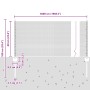 Cerca de Alambre Soldado con 22 Postes U Gris 0.6x50 m de Acero by , fence posts - Ref: Foro24-3336625, Price: 126,57 €, Disc...