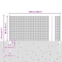 Cerca de Alambre Soldado con 22 Postes U Gris 0.8x50 m Acero by , fence posts - Ref: Foro24-3336629, Price: 152,86 €, Discoun...