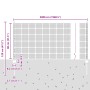 Cerca de Alambre Soldado con 22 Postes U Gris 0.8x50 m Acero by , fence posts - Ref: Foro24-3336631, Price: 147,43 €, Discoun...