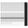 Cerca de Alambre Soldado con 44 postes en U Gris 1x50 m Acero by , fence posts - Ref: Foro24-3336633, Price: 191,76 €, Discou...