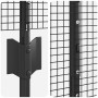 Cerca de Alambre Soldado con 44 postes en U Gris 1x50 m Acero by , fence posts - Ref: Foro24-3336633, Price: 191,76 €, Discou...