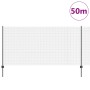 Cerca de Alambre Soldado con 44 Postes en U Gris 1.2x50 m de Acero by , fence posts - Ref: Foro24-3336636, Price: 224,21 €, D...