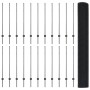Cerca de Alambre Soldado con 44 Postes en U Gris 1.2x50 m de Acero by , fence posts - Ref: Foro24-3336636, Price: 224,21 €, D...