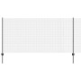 Cerca de Alambre Soldado con 44 Postes en U Gris 1.2x50 m de Acero by , fence posts - Ref: Foro24-3336636, Price: 224,21 €, D...