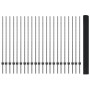 Valla de Alambre Soldado con 44 Postes en Gris 1.4x50 m Acero by , fence posts - Ref: Foro24-3336640, Price: 252,73 €, Discou...