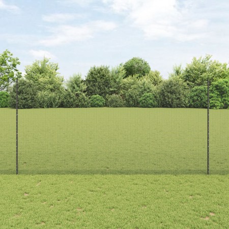 Cerca de Alambre Soldado con 44 Postes U Gris 1.5x50 m Acero de , Postes de cerca - Ref: Foro24-3336644, Precio: 274,96 €, De...