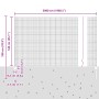 Cerca de Alambre Soldado con 44 Postes U Gris 1.4x50 m Acero von , Zaunpfosten - Ref: Foro24-3336643, Preis: 241,53 €, Rabatt: %