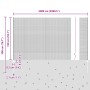 Cerca de Alambre Soldado con 44 Poste U Gris 1.5x50 m Acero by , fence posts - Ref: Foro24-3336645, Price: 270,22 €, Discount: %