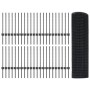 Cerca de alambre soldado con 44 postes U gris 0.5x100 m de acero by , fence posts - Ref: Foro24-3336651, Price: 217,70 €, Dis...