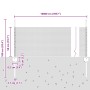 Cerca de alambre soldado con 44 postes U gris 0.5x100 m de acero by , fence posts - Ref: Foro24-3336651, Price: 217,70 €, Dis...