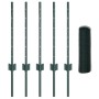 Postes para Valla 11 pcs U-Channel Verde 60 cm de Acero, Valla Hexagonal Verde 0.5x10 m de Acero by , fence posts - Ref: Foro...