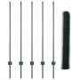 Postes de Valla 5 pcs U-Channel Verde 120 cm Acero, Valla Hexagonal Verde 1.2x10 m Acero von , Zaunpfosten - Ref: Foro24-3336...