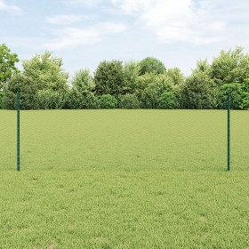 Postes de Cerca 11 pcs Canal U Verde 80 cm Acero, Cerca Hexagonal Verde 0,8x25 m Acero von , Zaunpfosten - Ref: Foro24-333671...