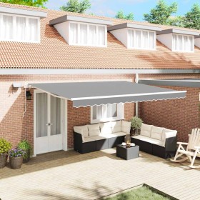 Toldo Manual 5 x 3 m Metal