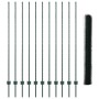 Set de Cerca de Jardín Set de 2 Verde Metal 25 x 1.5 m von , Zaunpfosten - Ref: Foro24-3336731, Preis: 106,52 €, Rabatt: %