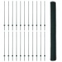 Postes de Cerca 11 pcs U-Channel Verde 140 cm Acero, Cerca Hexagonal Verde 1,4x50 m Acero by , fence posts - Ref: Foro24-3336...
