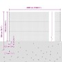 Postes de Cerca 11 pcs U-Channel Verde 150 cm Acero, Cerca Hexagonal Verde 1.5 x 50 m Acero by , fence posts - Ref: Foro24-33...