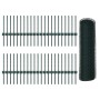 Postes de Cerca 11 pcs U-Channel Verde 40 cm Acero, Cerca Hexagonal Verde 0.4x100 m Acero by , fence posts - Ref: Foro24-3336...