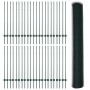 Publicaciones de Valla 11 pcs U-Channel Verde 120 cm Acero, Valla Hexagonal Verde 1.2x100 m Acero by , fence posts - Ref: For...