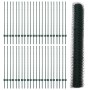 Postes de Valla 11 pcs U-Channel Verde 120 cm de Acero, Valla Hexagonal Verde 1.2x100 m de Acero by , fence posts - Ref: Foro...
