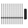 Juego de Cercas de Jardín Juego de 2 Gris Malla de Acero by , fence posts - Ref: Foro24-3336845, Price: 57,40 €, Discount: %