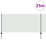 Set de Rejas de Jardín Set de 2 Gris Metal 25 x 1 m Duradero by , fence posts - Ref: Foro24-3336857, Price: 84,24 €, Discount: %
