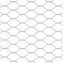 Set de Rejas de Jardín Set de 2 Gris Metal 25 x 1 m Duradero by , fence posts - Ref: Foro24-3336857, Price: 84,24 €, Discount: %