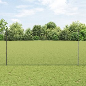 Juego de Cercas de Jardín Conjunto de 2 Gris Acero de , Postes de cerca - Ref: Foro24-3336869, Precio: 119,25 €, Descuento: %