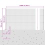 Publicaciones de cerca 22 uds U-Channel Gris 160 cm Acero, Valla Hexagonal Gris 1.6x100 m Acero by , fence posts - Ref: Foro2...
