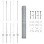 Posts de Cerca 10 pcs U-Channel 100 cm Acero Galvanizado, Cerca Hexagonal 1x10 m Acero Galvanizado by , fence posts - Ref: Fo...