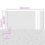 Posts de Cerca 10 pcs U-Channel 100 cm Acero Galvanizado, Cerca Hexagonal 1x10 m Acero Galvanizado by , fence posts - Ref: Fo...