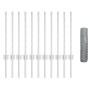 Conjunto de Cerca de Jardín Juego de 2 Acero galvanizado 25 x 0.5 m von , Zaunpfosten - Ref: Foro24-3336989, Preis: 49,09 €, ...