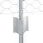 Conjunto de Cerca de Jardín Juego de 2 Acero galvanizado 25 x 0.5 m von , Zaunpfosten - Ref: Foro24-3336989, Preis: 49,09 €, ...