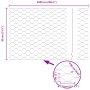 Postes de Cerca 11 pcs U-Channel 80 cm Acero Galvanizado, Cerca Hexagonal 0.8x25 m Acero Galvanizado by , fence posts - Ref: ...