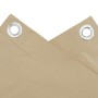 Toldo para balcón tela oxford beige 120x500 cm