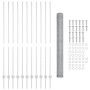 Poste de Valla 22 pcs U-Channel 160 cm Acero Galvanizado, Valla Hexagonal 1.6x25 m Acero Galvanizado by , fence posts - Ref: ...