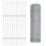 Postes de Cerca 11 pcs U-Canal 60 cm Acero Galvanizado, Cerca Hexagonal 0,6x50 m Acero Galvanizado by , fence posts - Ref: Fo...