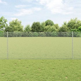 Postes de Cerca 22 pcs U-Channel 100 cm Acero Galvanizado, Cerca Hexagonal 1x50 m Acero Galvanizado de , Postes de cerca - Re...