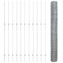 Poste de Valla 10 pcs U-Channel 140 cm Acero Galvanizado, Valla Hexagonal 1x50 m Acero Galvanizado by , fence posts - Ref: Fo...