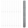 Postes de Cerca 22 pcs U-Channel 150 cm Acero Galvanizado, Cerca Hexagonal 1.5x50 m Acero Galvanizado by , fence posts - Ref:...