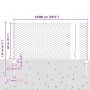 Postes de valla  11 pcs U-Channel 80 cm Acero galvanizado, Valla hexagonal  0.8x100 m Acero galvanizado | Foro24.es | Tu tienda online para hogar, jardín y más Foro24.es
