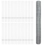 Postes de Cerca 22 pcs U-Channel 120 cm Acero Galvanizado, Cerca Hexagonal 1.2x100 m Acero Galvanizado by , fence posts - Ref...