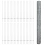 Postes de Cerca 22 pcs U-Channel 140 cm Acero Galvanizado, Cerca Hexagonal 1.4x100 m Acero Galvanizado by , fence posts - Ref...