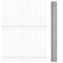 Postes de Cerca 22 pcs U-Channel 150 cm Acero Galvanizado, Cerca Hexagonal 1.5x100 m Acero Galvanizado by , fence posts - Ref...