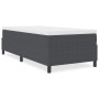 Cama Box Spring Gris Oscuro Individual de Tela de Pana by , Beds and slatted bases - Ref: Foro24-3337383, Price: 96,85 €, Dis...
